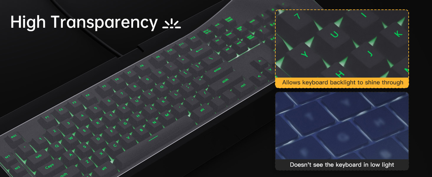 desktop keyboard cover skin protector