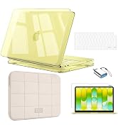 EooCoo for MacBook Neo Case 13 inch 2026 Model A3404 with A18 Pro chip, Hard Shell Case & Sleeve ...