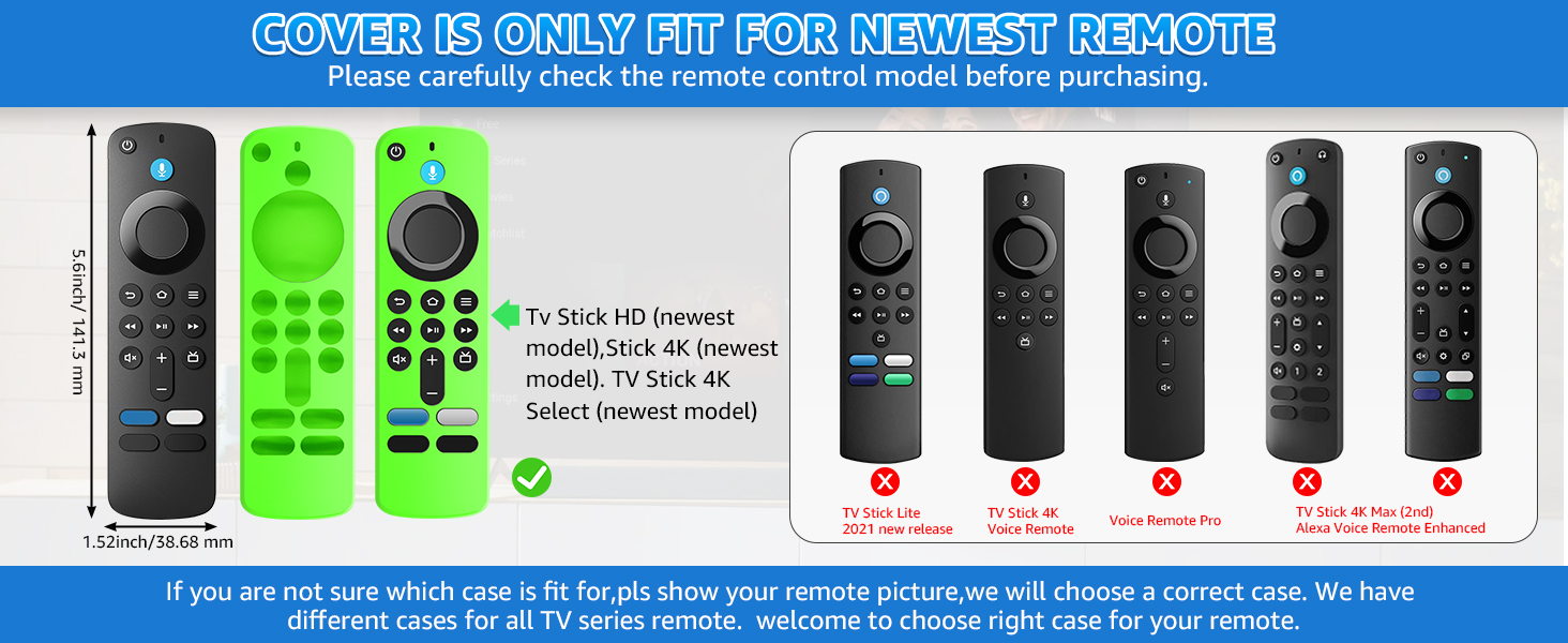 fire tv remote case remote cover