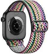 Charlam Stretchy Bands Compatible with Apple Watch Band 40mm 41mm 42mm 38mm 44mm 45mm 46mm 49mm W...