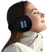 SYPVRY Bluetooth Winter Ear Muffs Headphones Adjustable Ear Warmer Wireless Ear Cover Built-in HD...