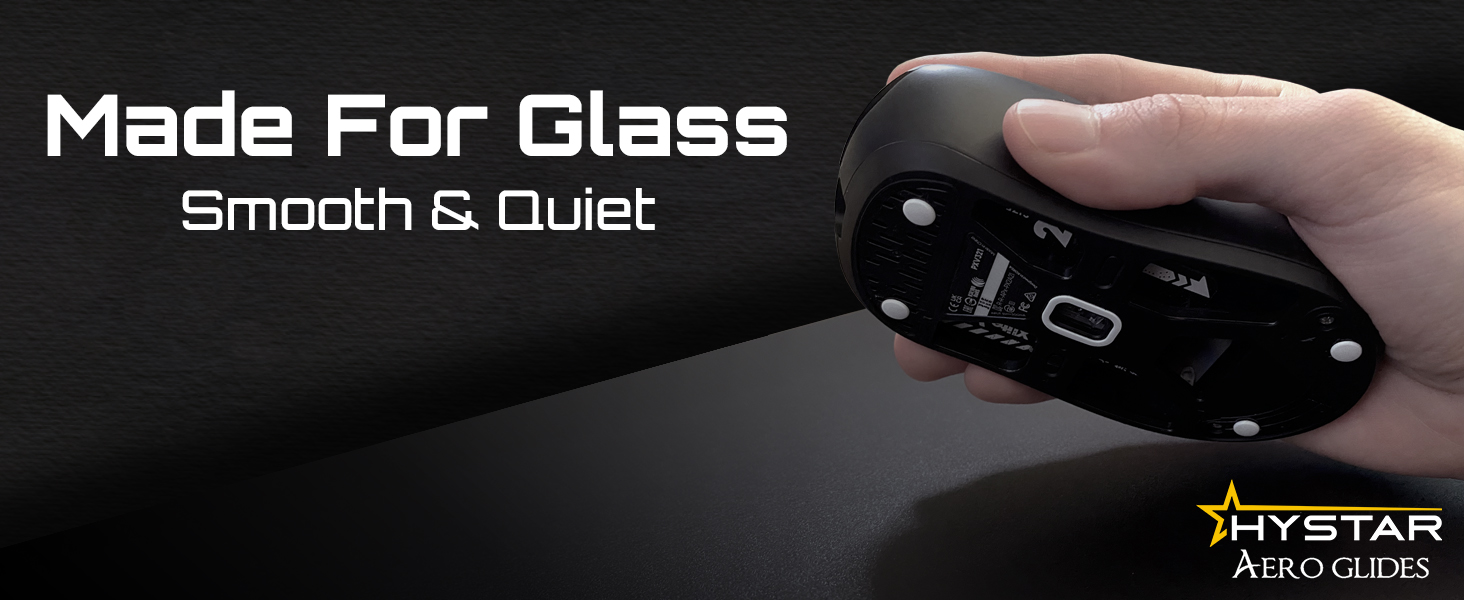 Aero Glides Mouse Skate Dots For Glass Mousepad