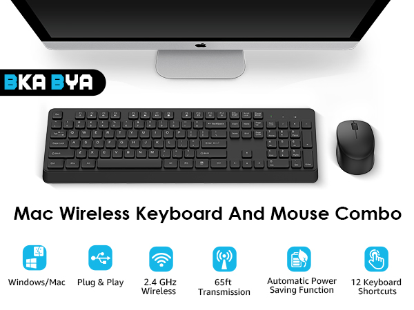 wireless keyboard and mouse combo