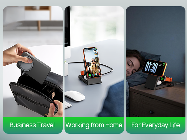 phone and watch charging station iphone apple