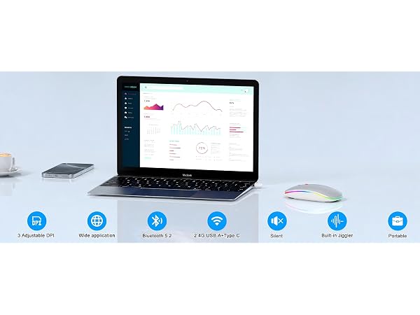 Wireless Mouse for MacBook Air