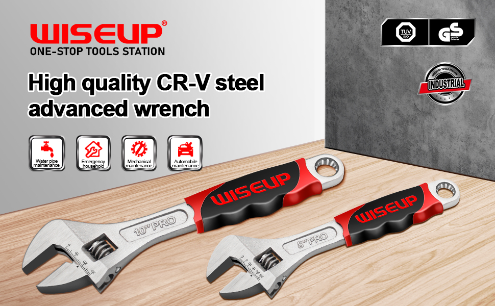 adjustable wrench set