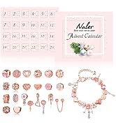 Naler Christmas Jewelry Advent Calendar 2024 Christmas Countdown Calendar Jewelry Kit for Women -...