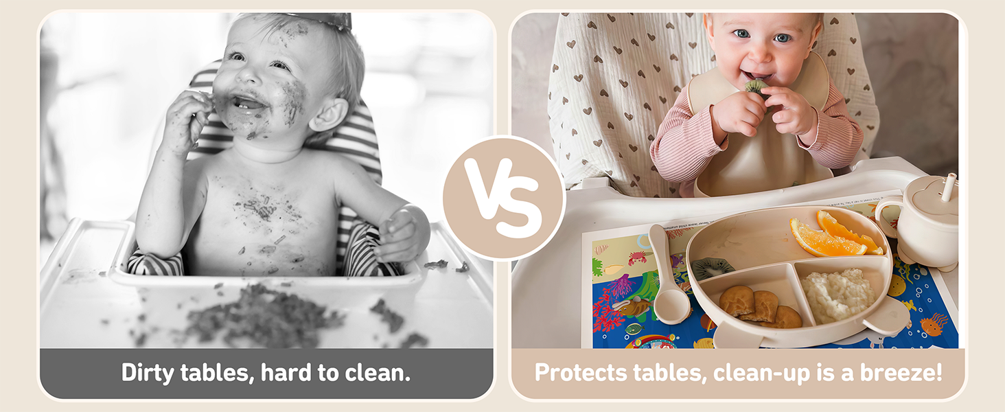 Disposable Placemats for Baby
