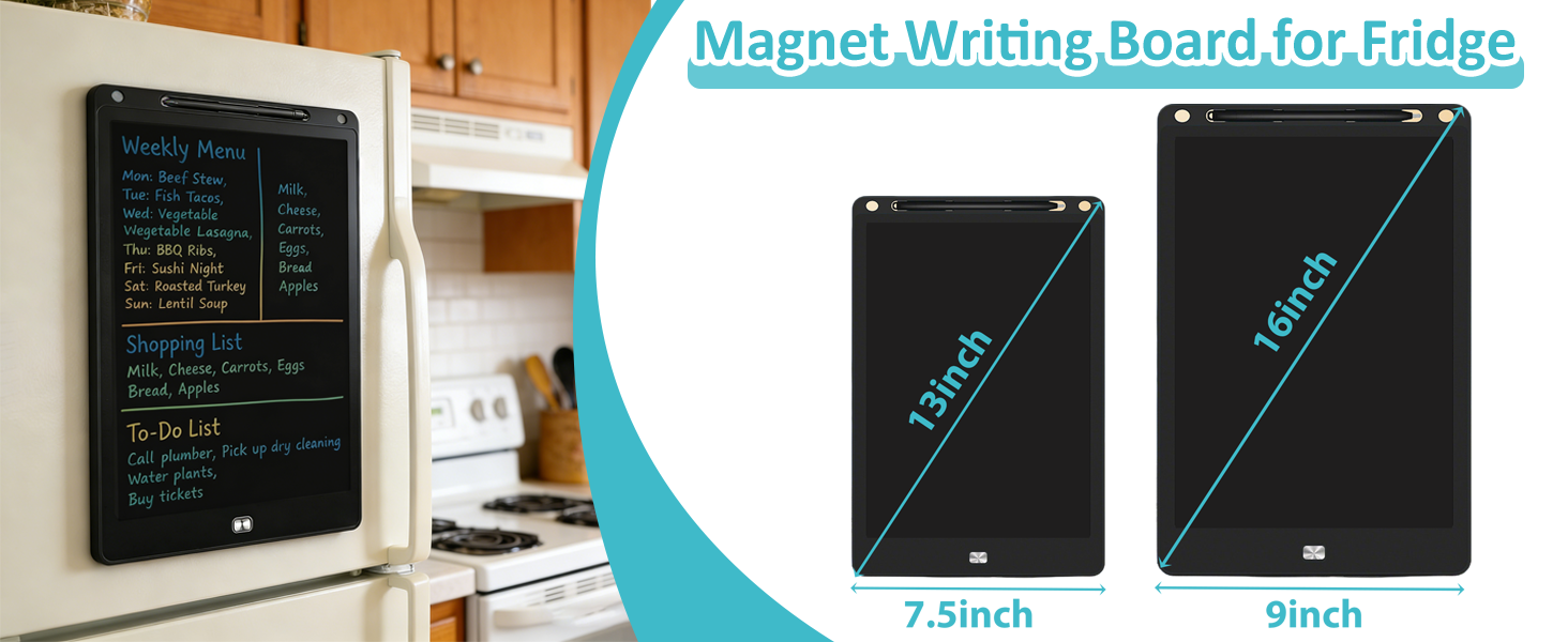 Dry Erase Board for Refrigerator