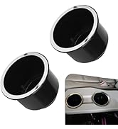 Dogary 2 PCS Auto cup holder insert, Drop in Plastic Cup Drink Can Holder, 4.3