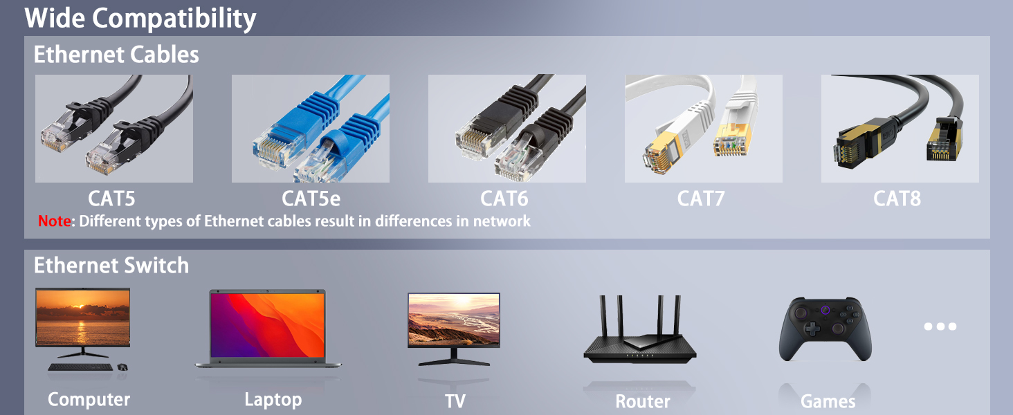 1000Mbps Network Splitter
