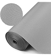 Kitchen Shelf Liner Drawer Liners, Non-Adhesive Refrigerator Liners Waterproof Fridge Mats with S...