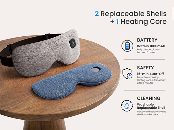 heated eye mask