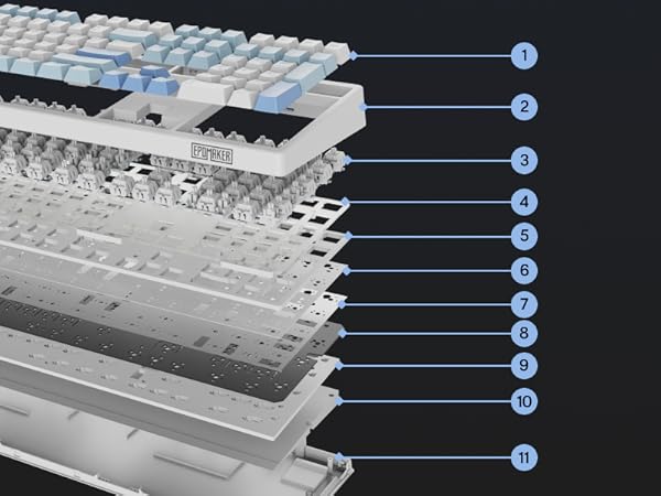 TH108 Wireless Gaming Keyboard