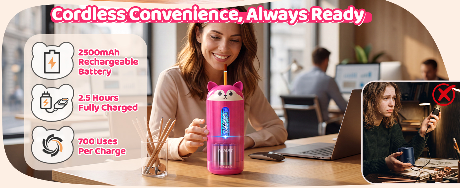 pencil sharpener battery operated
