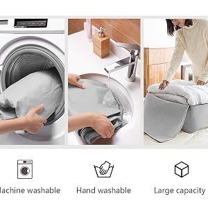 can be washed in machine