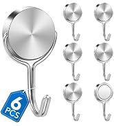 LOVIMAG Magnetic Hooks for Cruise Cabins, 60Lbs Swivel Magnetic Hooks Heavy Duty, Cruise Ship Ess...