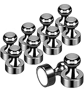 GOOZADA 10Pack Fridge Magnet Adults Refrigerator Magnets Strong Metal Whiteboard Magnets Small Ro...