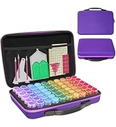 CAIOVSE Diamond Painting Storage Containers,60 Slots Diamond Painting Accessories Kits Diamond Ar...