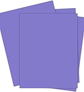 Purple Cardstock 8.5 x 11 Purple Paper,Lavender Cardstock Paper 8.5x11 Copy Paper, 40 Sheets Card...