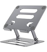 iAXBi Tablet Stand for iPad, Adjustable Foldable Aluminium Tablet Stand Holder for Desk for Table...