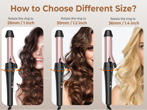 3 in 1 Curling Iron Curling Wand