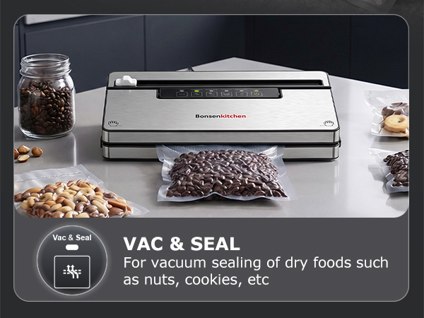 Bonsenkitchen Vacuum Sealer for Food