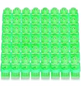50Pcs Finger Lights, Green Finger Flashlights for Kids, Glow in the Dark Party Favors Bulks - LED...