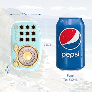 retro radio bluetooth speaker
