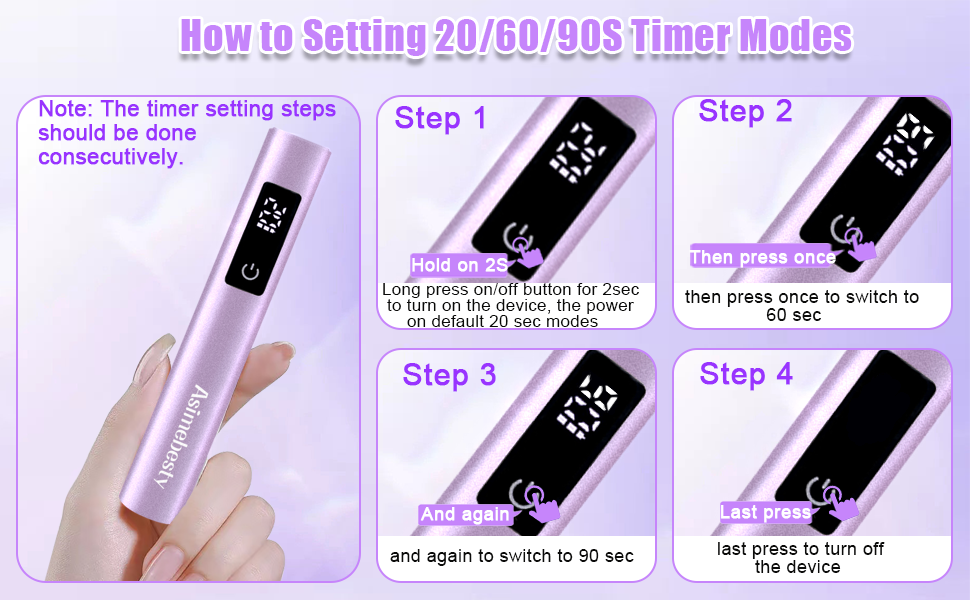 handheld uv light for nails