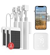 SwitchBot Blind Tilt Automatic Blind Opener 3-Pack & Hub 2- Smart Motorized Blinds with Bluetooth...
