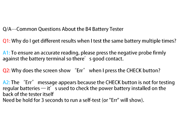B4 tester