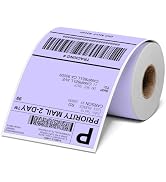 4x6 Thermal Labels, Shipping Address Label (Pack of 250 4x6 Roll Labels) | Purple Labels Compatib...