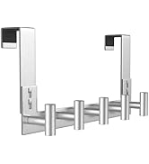 PMMASTO Over The Door Hooks, Door Hanger Hook for Hanging, Coat Rack Organizer for Bathroom, Towe...