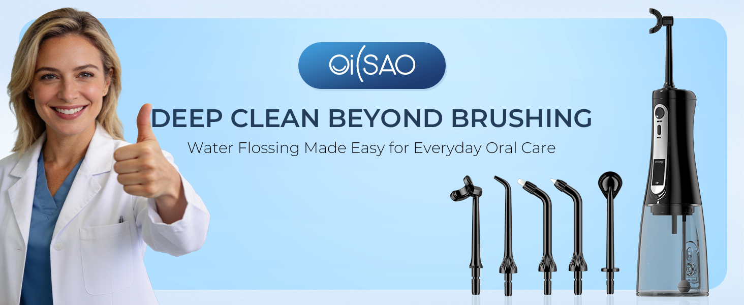 cordless water flosser