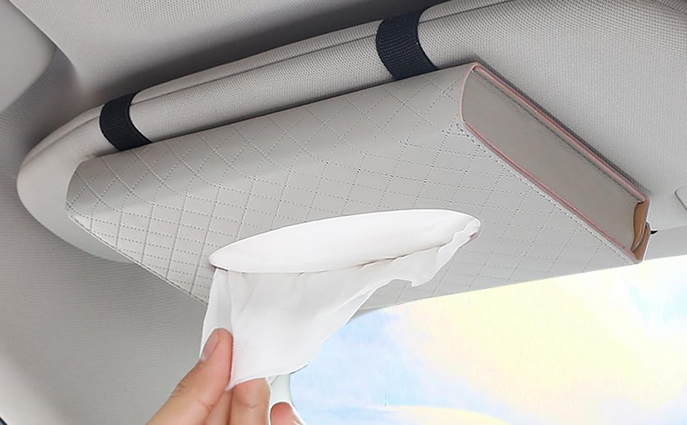 Visor Tissue Holder