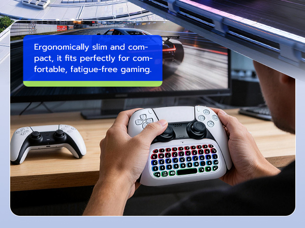 Ergonomically slim and compact