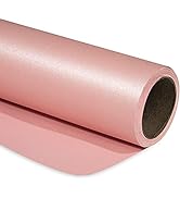 RUSPEPA Pink Gift Wrapping Paper - Solid Color Pearly Shiny Silk Paper for Mother's Day, Valentin...