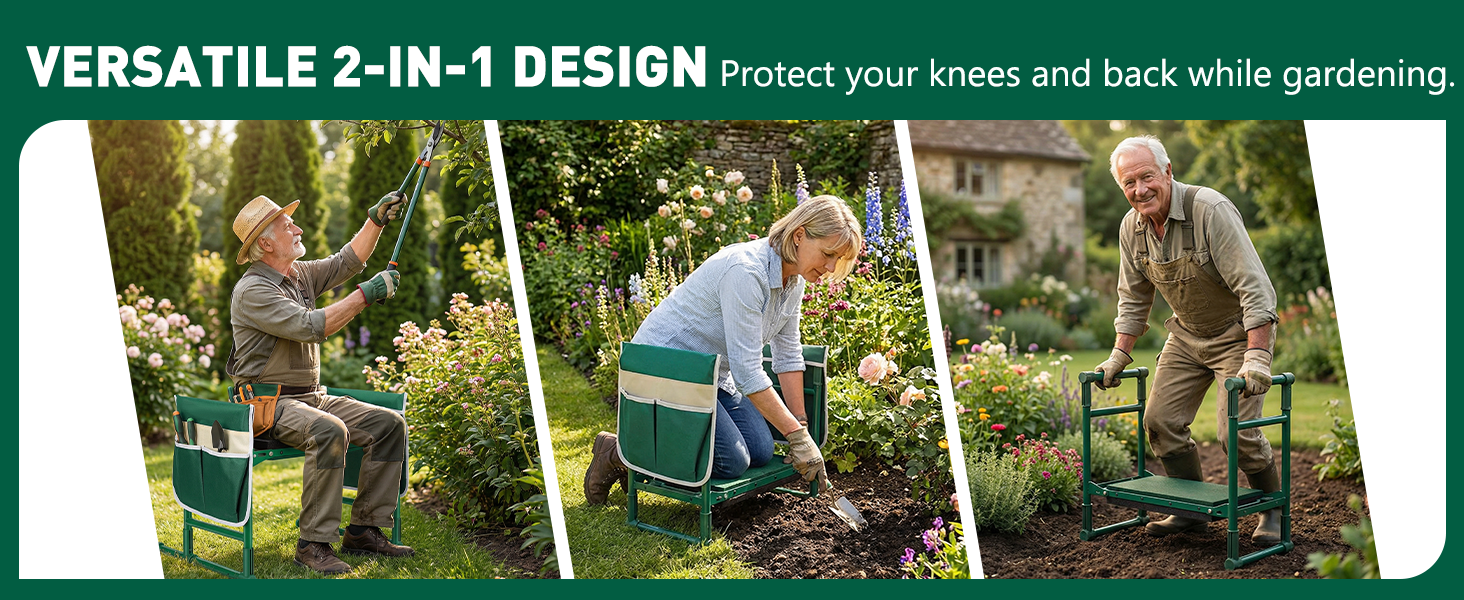 Rifpod Garden Kneeler and Seat Green