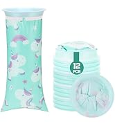 12pcs 1000ml Leakpoof Kids Vomit Bags Disposable - Portable & Sealed, Nausea Relief Throw up Barf...