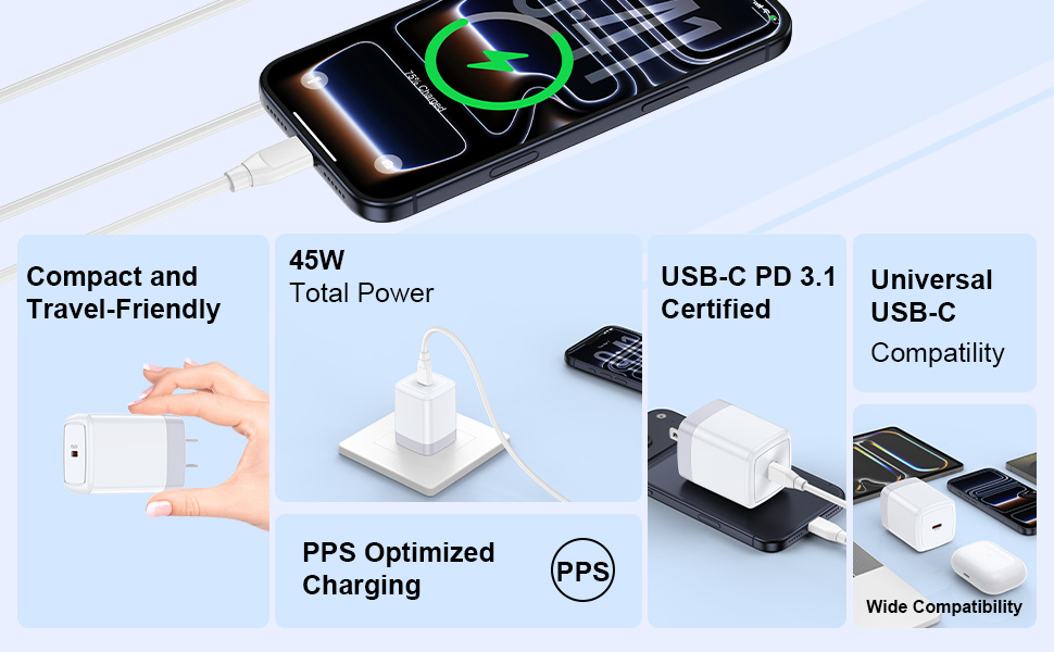 iphone 17 pro max charger block