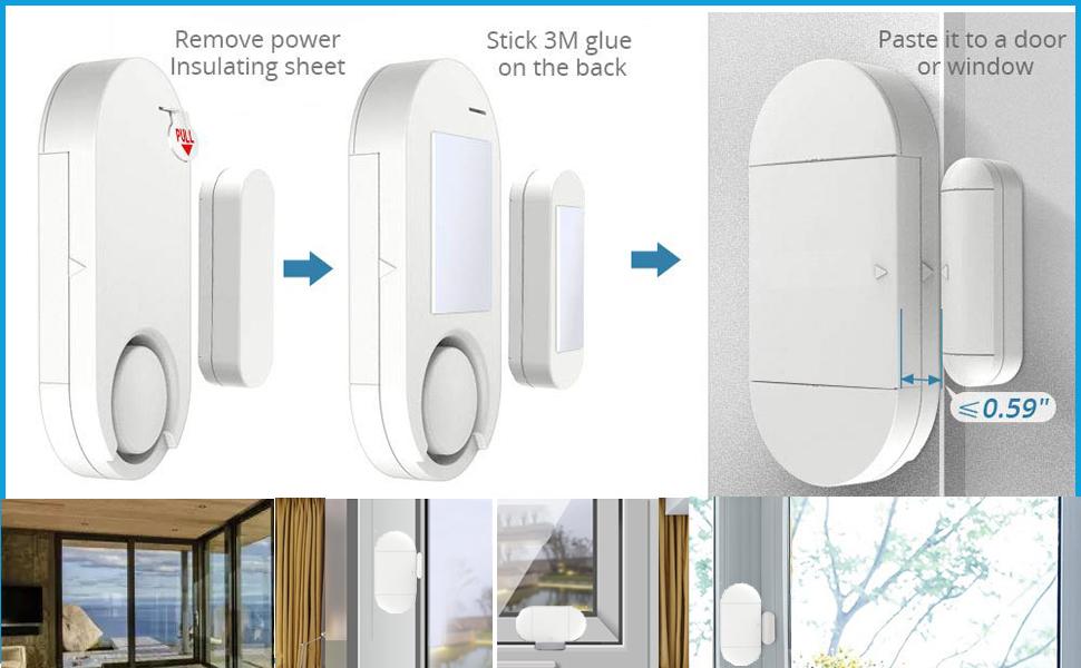 easy install door alarm