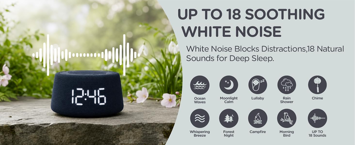 white noise sound machine for sleep