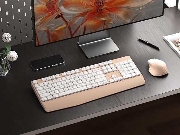 Wireless Keyboard and Mouse Combo