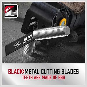 36-Piece Reciprocating Saw Blade Set