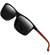 Polarized Sunglasses for Men Driving Mens Sunglasses Rectangular Vintage Sun Glasses For Men/Women