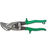 Crescent Wiss MetalMaster Offset Straight & Right Cut Aviation Snips - Heavy-Duty Metal Cutter wi...
