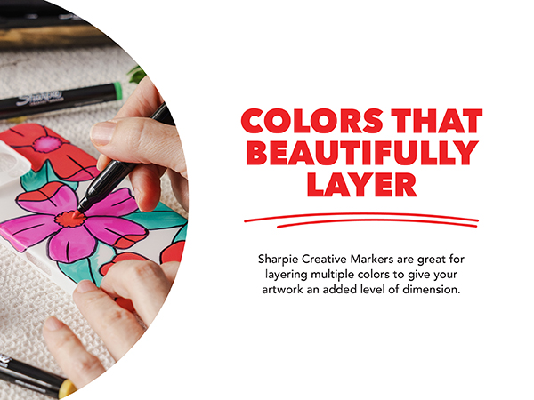 Colors that beautifully layer