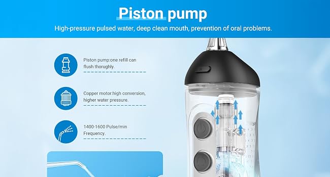 R REVA Dental Water Flosser - M159