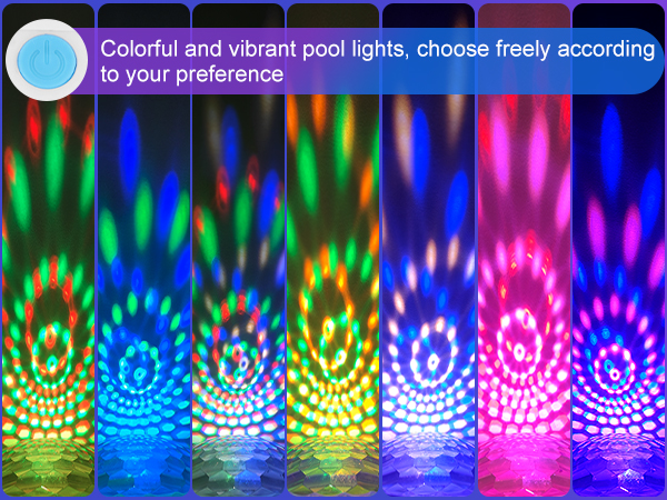 solar floating pool lights